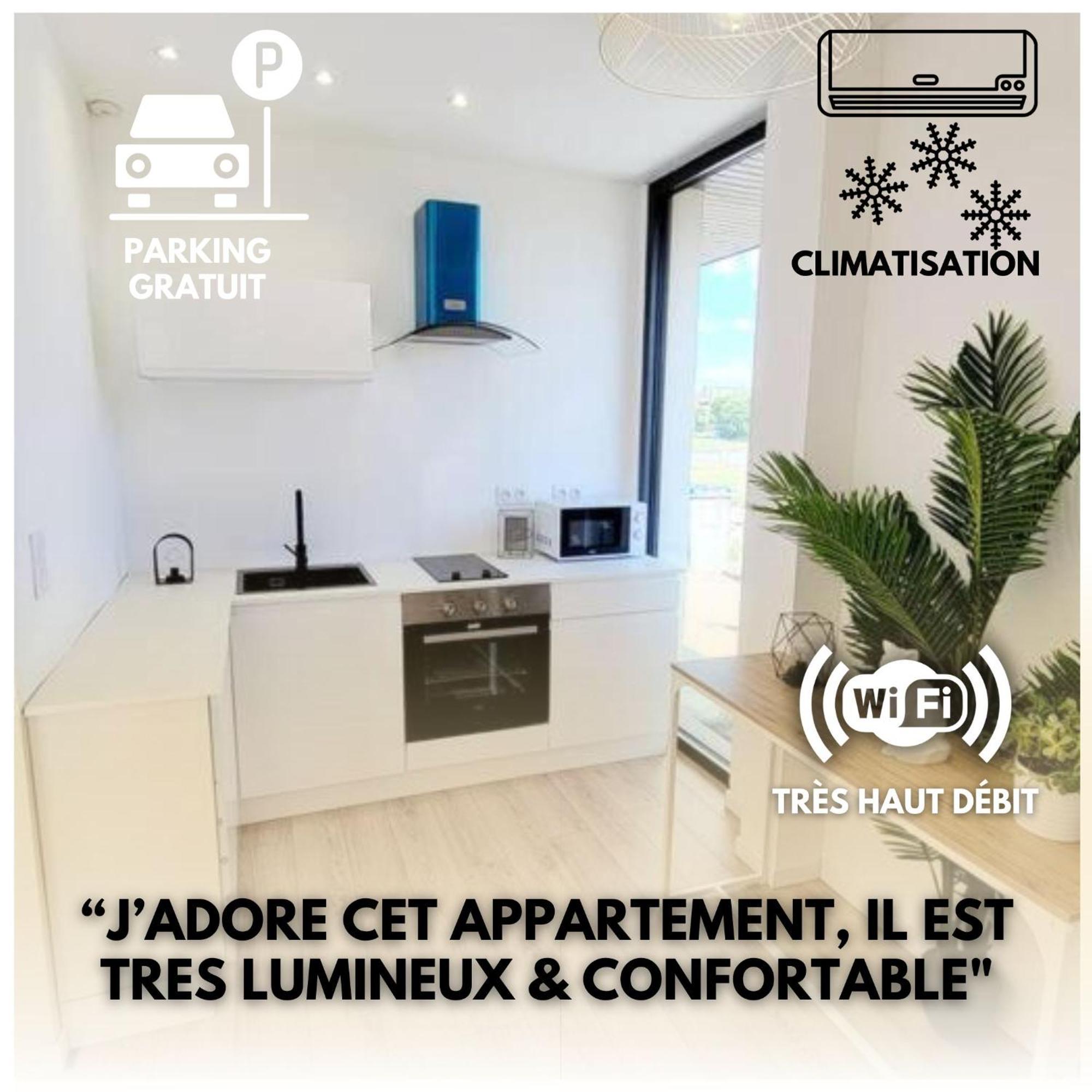 Ferienwohnung Superbe T2 Avec Parking Albi Exterior foto